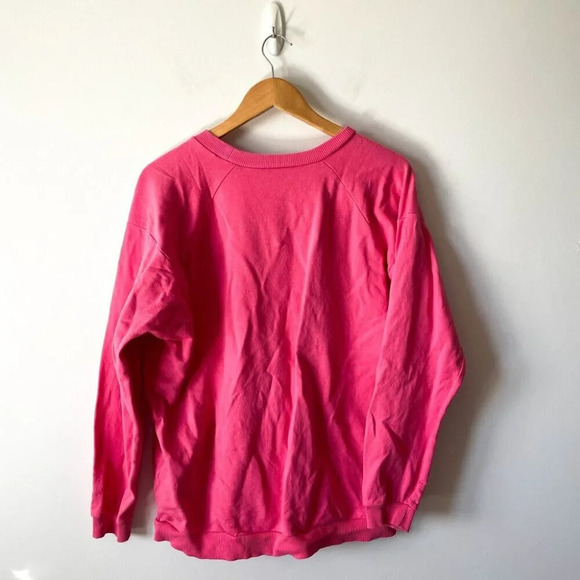 Native Youth Peanuts Snoopy Surfer Relaxed Sweatshirt Sweater Pink Size Small - Picture 5 of 7